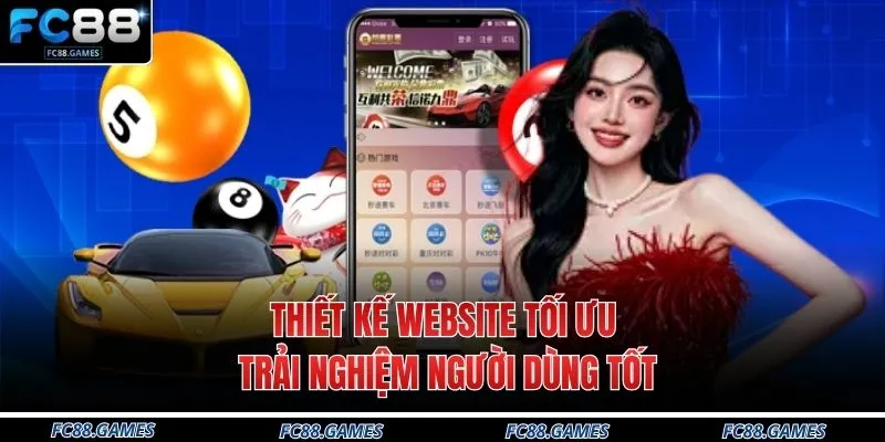 Quay Số FC88 4 Thiết kế website tối ưu trải nghiệm người dùng tốt