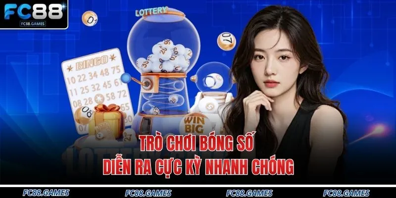 Quay Số FC88 2 Trò chơi bóng số diễn ra cực kỳ nhanh chóng